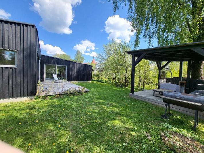 Location de vacances pour 7 personnes, avec Terrasse ainsi que Jardin et Sauna dans Otepaa