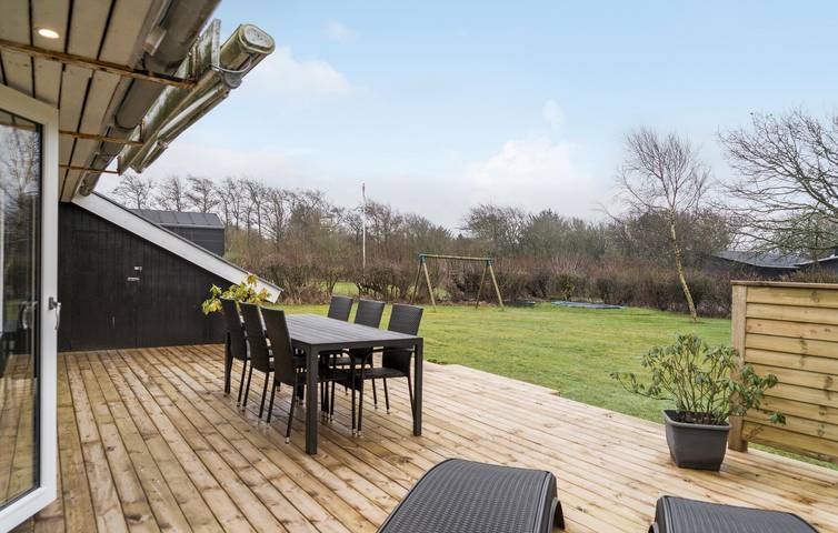 Ferienhaus für 6 Personen mit Terrasse in Kærgården, Limfjord in Nordjütland