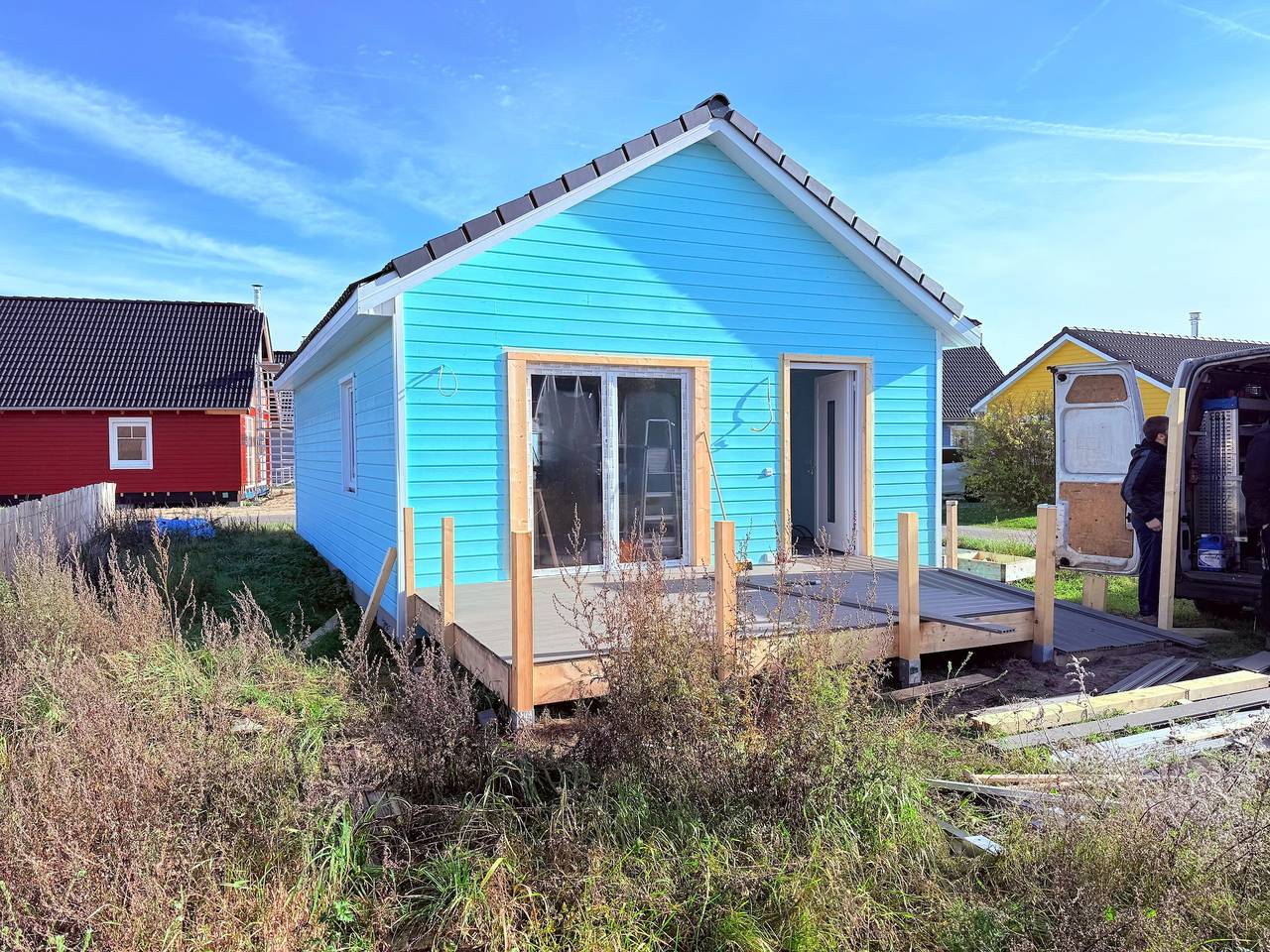 Ferienhaus Sanibel mit Kaminofen in Zerpenschleuse, Wandlitz