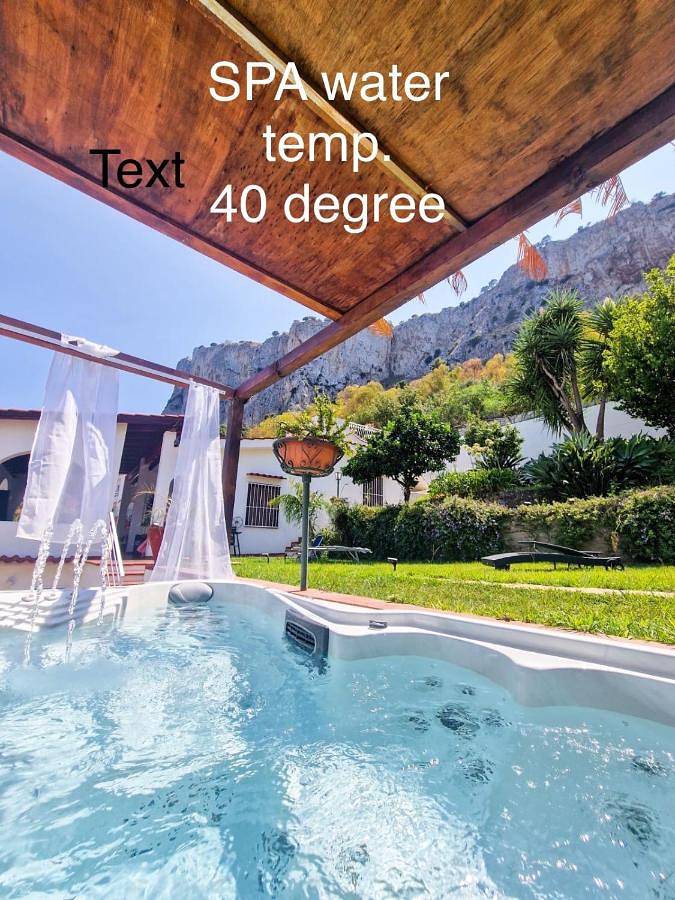 Villa per 4 persone, con panorama e giardino, con animali domestici a Palermo