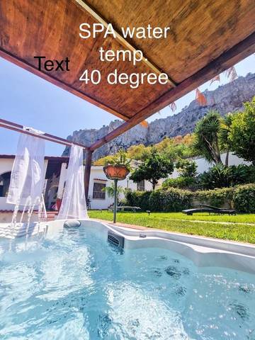 Villa für 2 Personen, mit Whirlpool und Garten, mit Haustier in Palermo