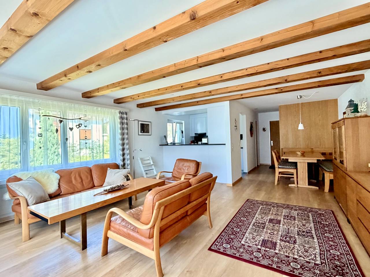 Ganze Ferienwohnung, Casa Zappaterra - 3.5 Zimmerwohnung - nahe Bergbahnen Laax in Laax GR 2, Laax