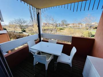 Cottage pour 4 personnes, avec piscine et balcon dans Plage Richelieu