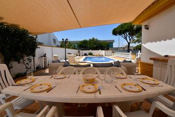 Chalet para 8 Personas en Chiclana de la Frontera, Costa de la Luz, Foto 4
