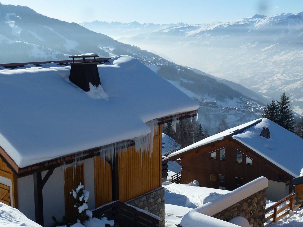 Chalet con encanto para 10 en Vallandry, balcón, chimenea, Wifi in Landry, Parque Nacional de Vanoise