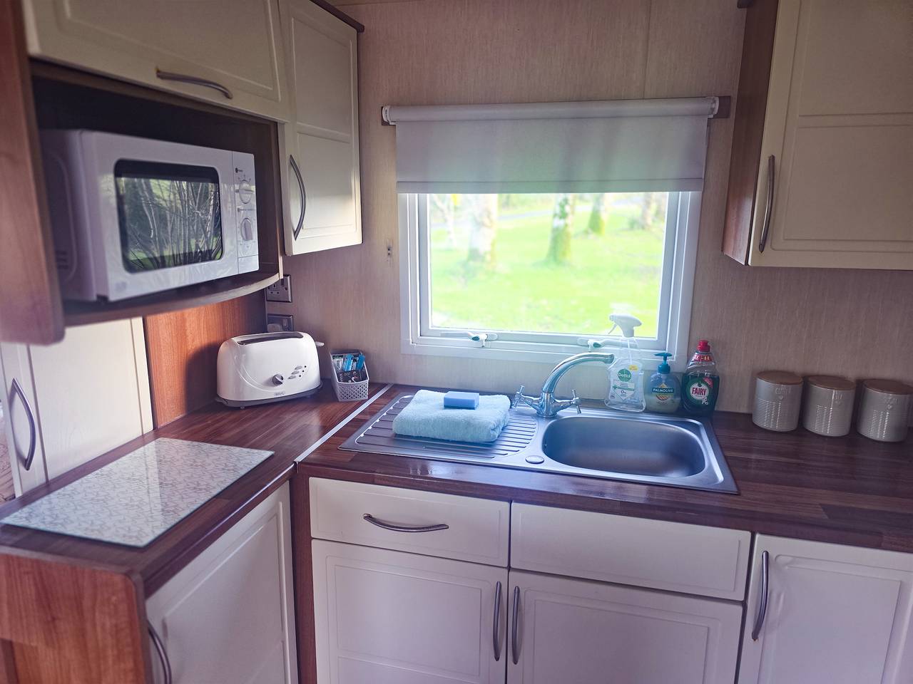 Caravan 1 at Blackmoor Farm near Tenby in Pembrokeshire