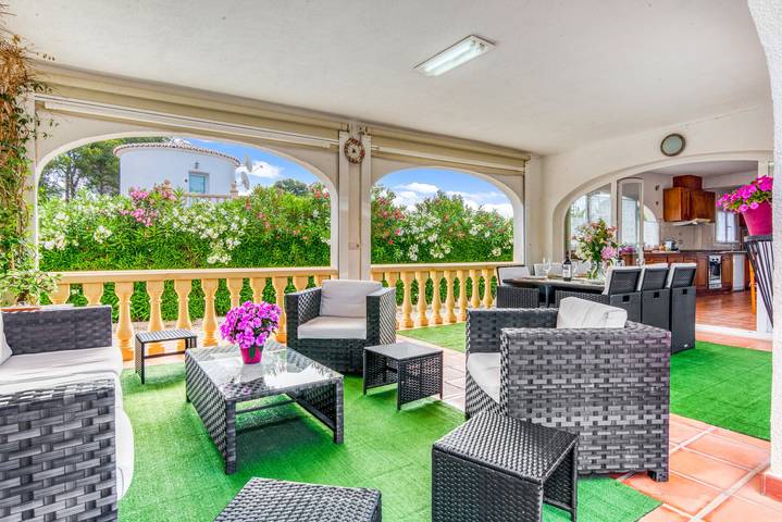 Chalet para 6 personas, con Balcón y Jardín en Marina Alta - 4