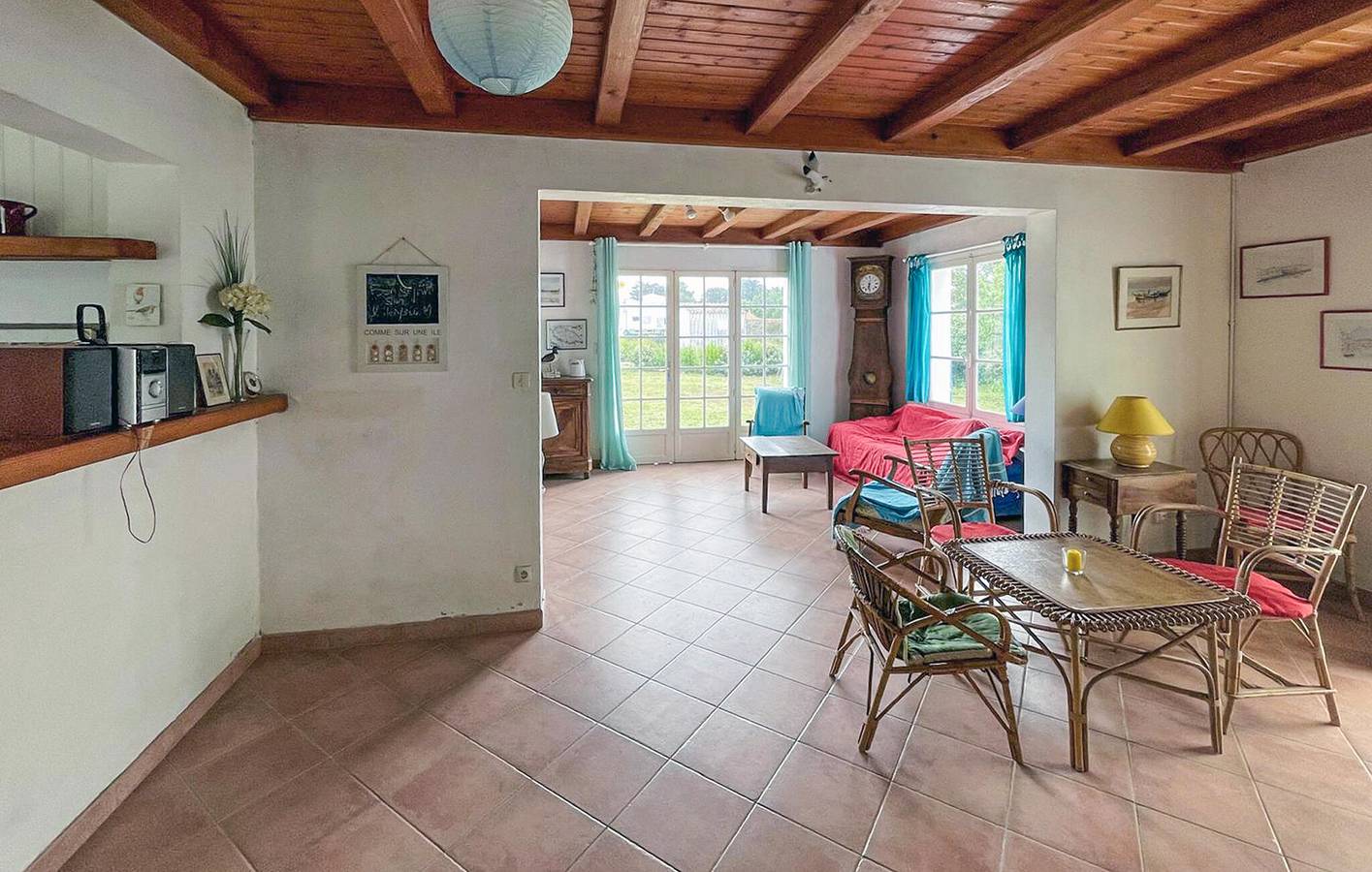 Acogedor apartamento con jardín y aparcamiento, a 1,5 km de Plage des Vieilles in L'Île-d'Yeu, Vandea