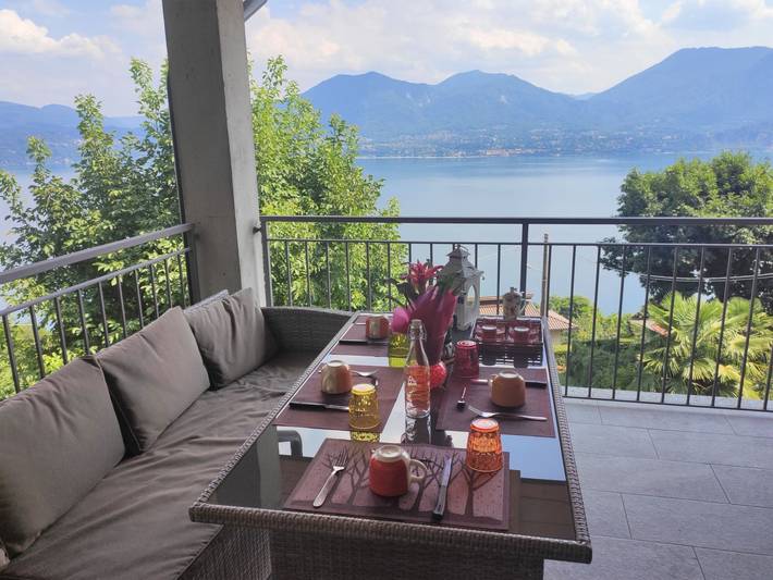 Ferienwohnung für 4 Personen, mit Balkon und Seeblick am Lago Maggiore - 3