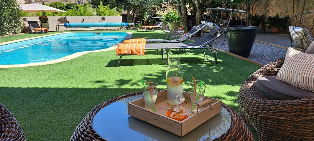 Location de vacances pour 5 personnes, avec piscine et jardin à Puisserguier - 4