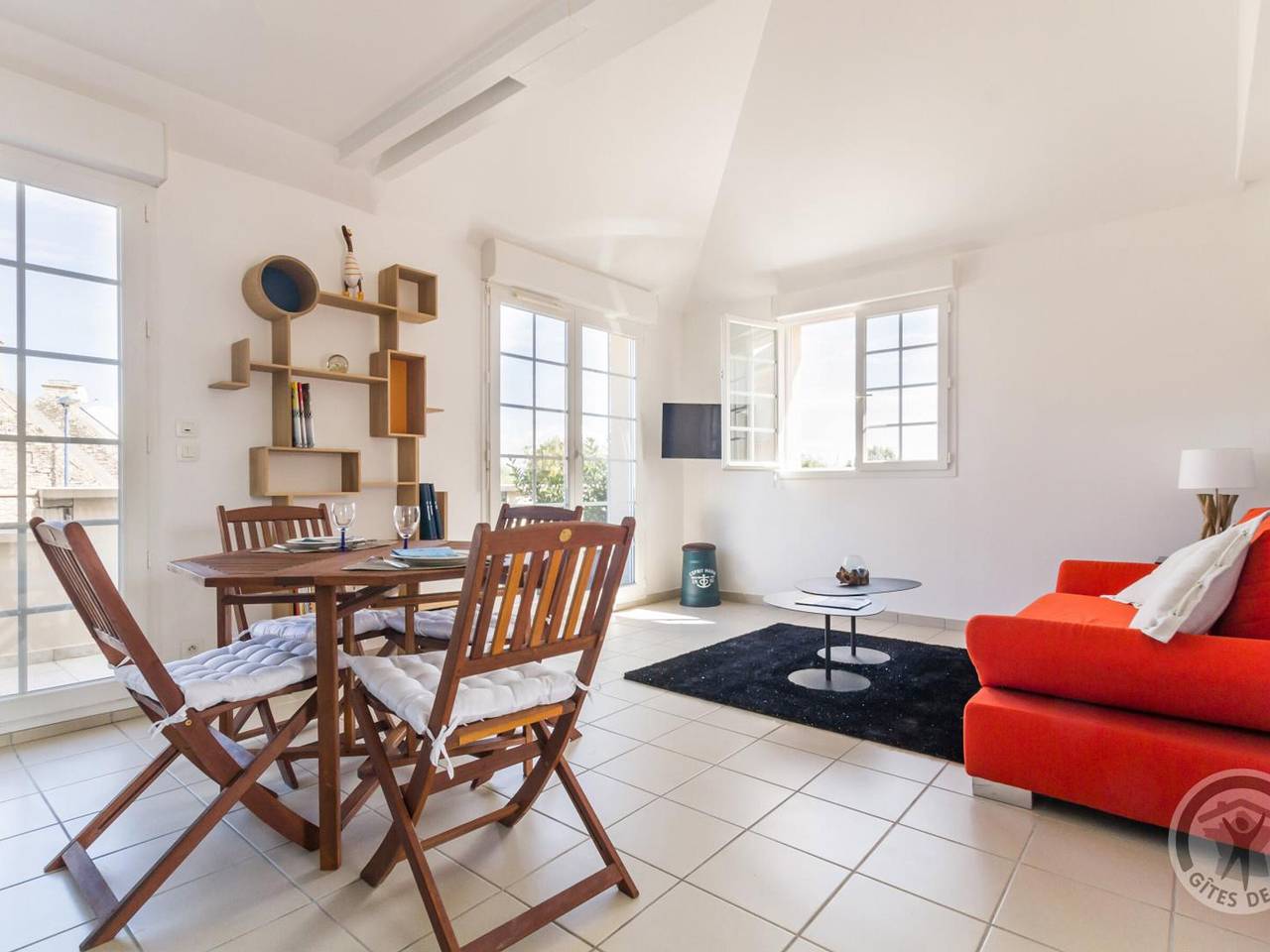 Appartement entier, Duplex lumineux avec terrasse en bord de mer in Barneville-Carteret, Côte de la Déroute