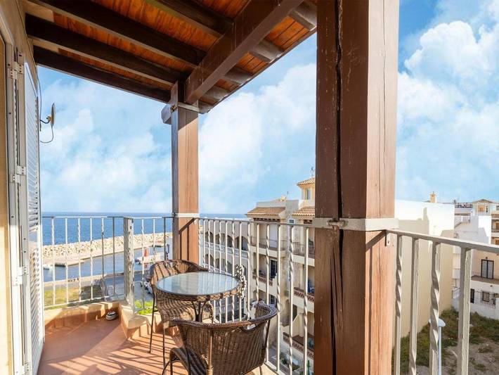 Apartamento para 4 personas, con terraza en Villaricos