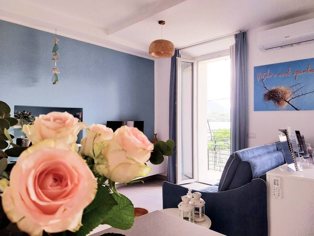 Appartamento intero, Appartamento 'Nido di Vichi' con vista lago, Wi-Fi e aria condizionata in Bellera, Pianello del Lario