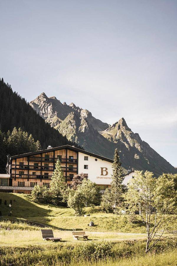 Hotel für 2 Personen, mit Garten und Sauna sowie Pool und Ausblick, mit Haustier in Gargellen