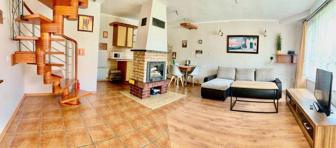 Domek letniskowy dla 5 osób, z ogród w Łeba