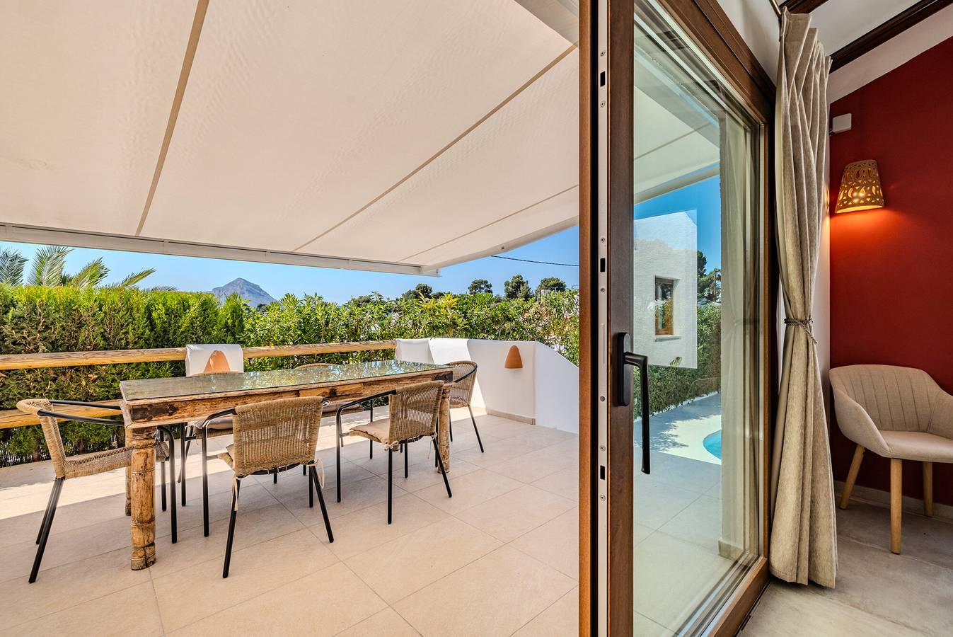 Ferienhaus 'Ca Rulleta Jávea' mit Bergblick, Wlan und Klimaanlage in Cap Martí, Jávea