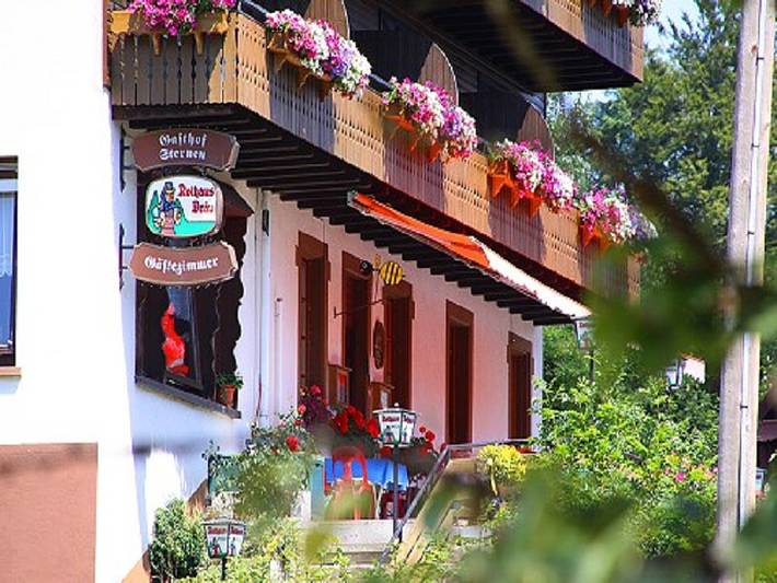 Hotel Pension Sternen - Doppelzimmer mit Dusche und Wc in Todtmoos - Schwarzenbach, Todtmoos