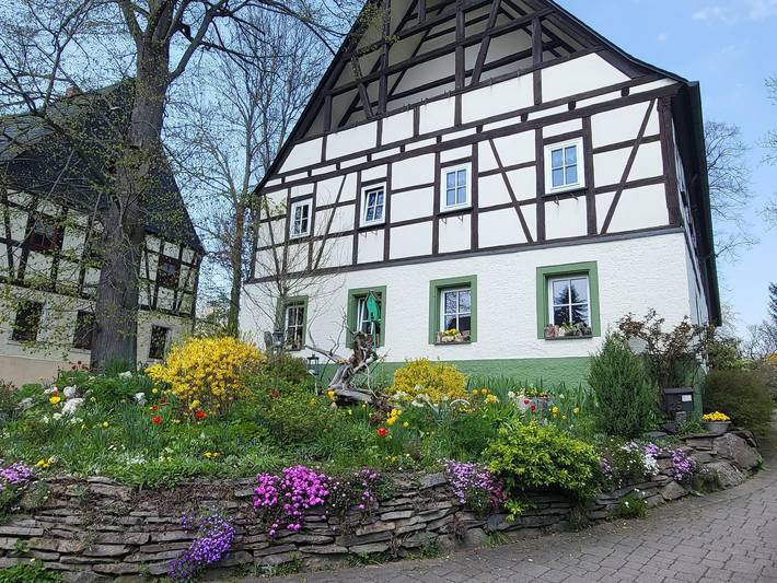 Bauernhof für 4 Personen, mit Whirlpool und Terrasse, kinderfreundlich in Sachsen - 2