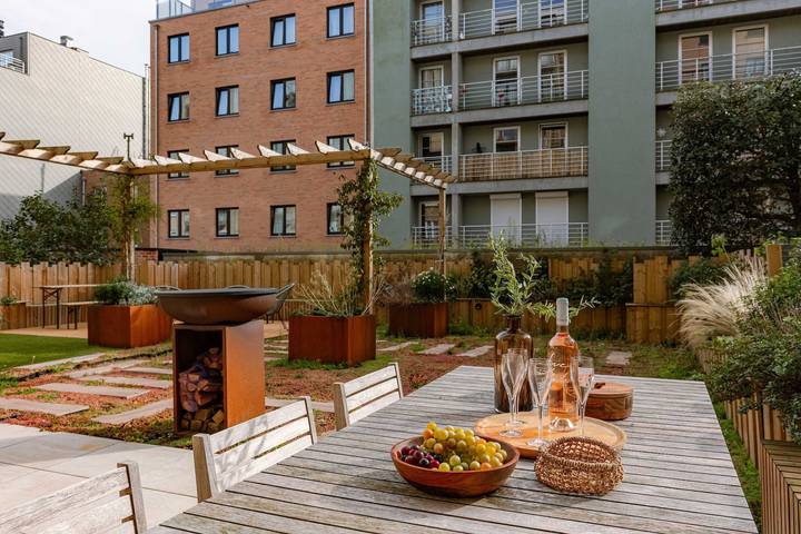 Vakantieappartement voor 7 personen, met balkon, kindvriendelijk in Brugge