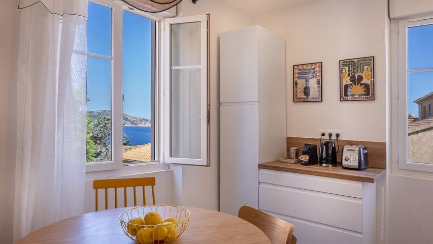 Vakantiewoning voor 3 personen, met uitzicht op zee in Calvi