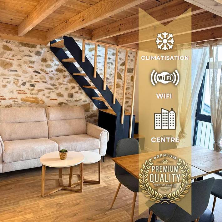 Gîte pour 4 personnes dans Thermes Berot