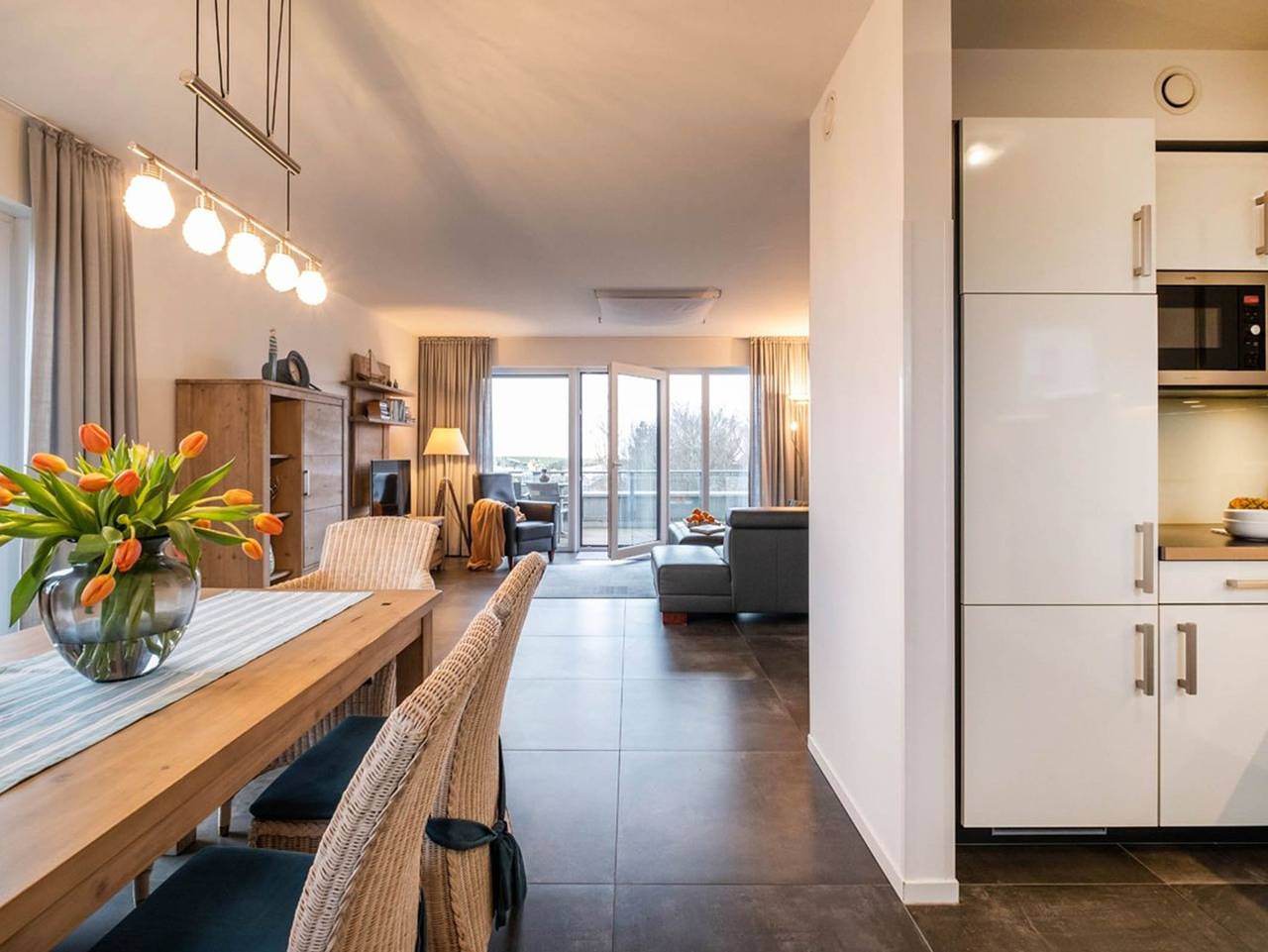 Ganze Ferienwohnung, Haus Deichoase - Ferienwohnung für 3 Personen am Büsumer Hafen in Hafen Büsum, Büsum