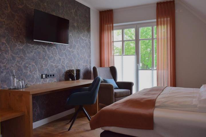 Hotel für 2 Personen, mit Terrasse und Garten sowie Sauna und Ausblick in Löningen
