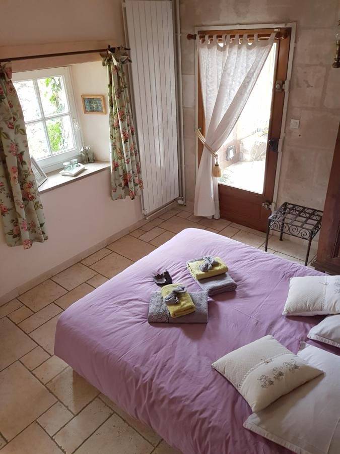 Location de vacances pour 3 personnes, avec piscine ainsi que vue et jardin à Villandry - 2