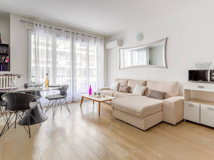 Appartement de vacances pour 3 personnes, avec Balcon à Nice