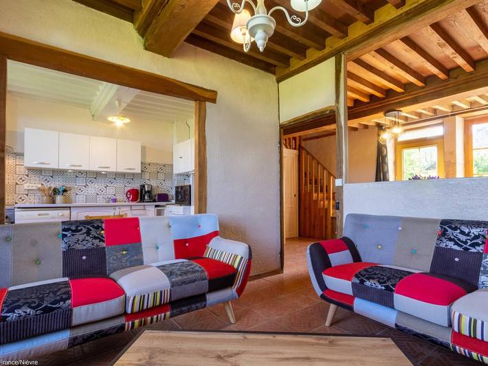 Ruhiges Ferienhaus im Morvan, ideal für Familien mit Haustieren in Saint-André-en-Morvan, Naturpark Morvan