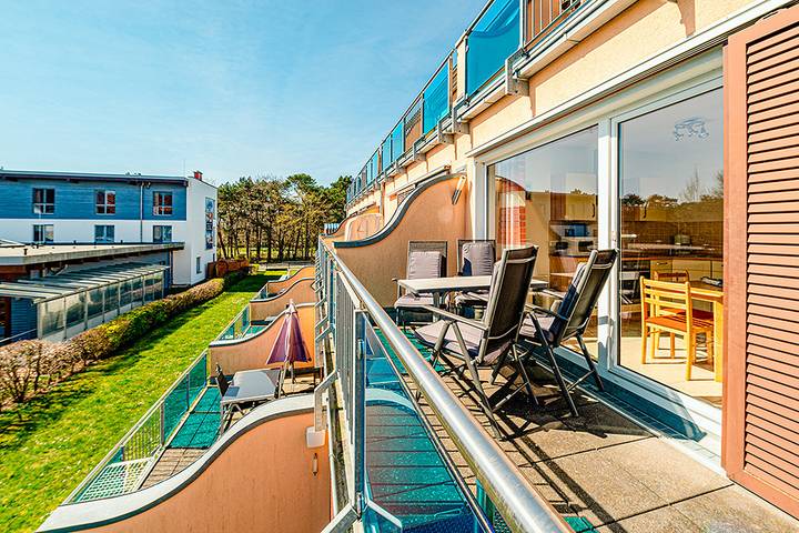 Ferienwohnung für 4 Personen, mit Balkon - 1