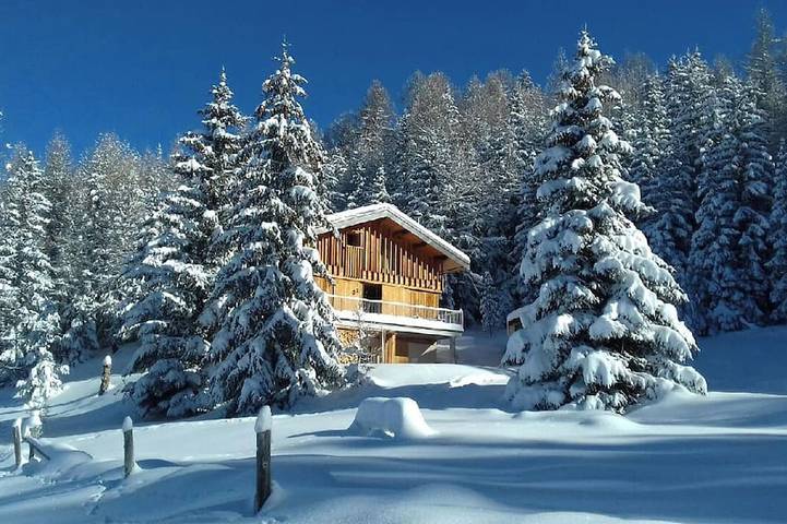 Chalet pour 10 personnes, avec terrasse et sauna