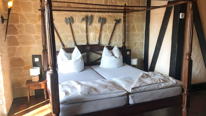 Gîte pour 6 personnes, avec jardin et vue sur le lac dans Grossrohrsdorf