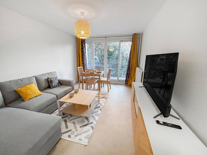 Gîte pour 6 personnes, avec balcon à Villeneuve-la-Garenne - 4