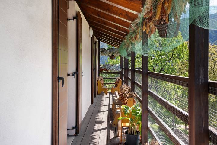 Vakantiewoning voor 2 personen, met tuin en balkon, met huisdier in Trentino