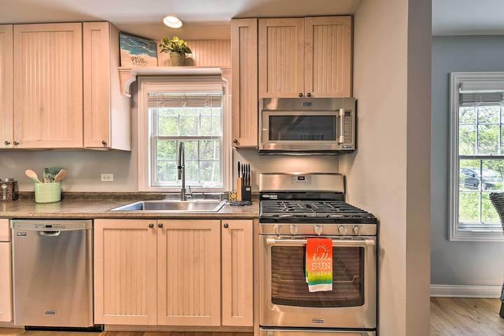 Ferienhaus für 11 Personen, mit Terrasse und Garten in Indiana