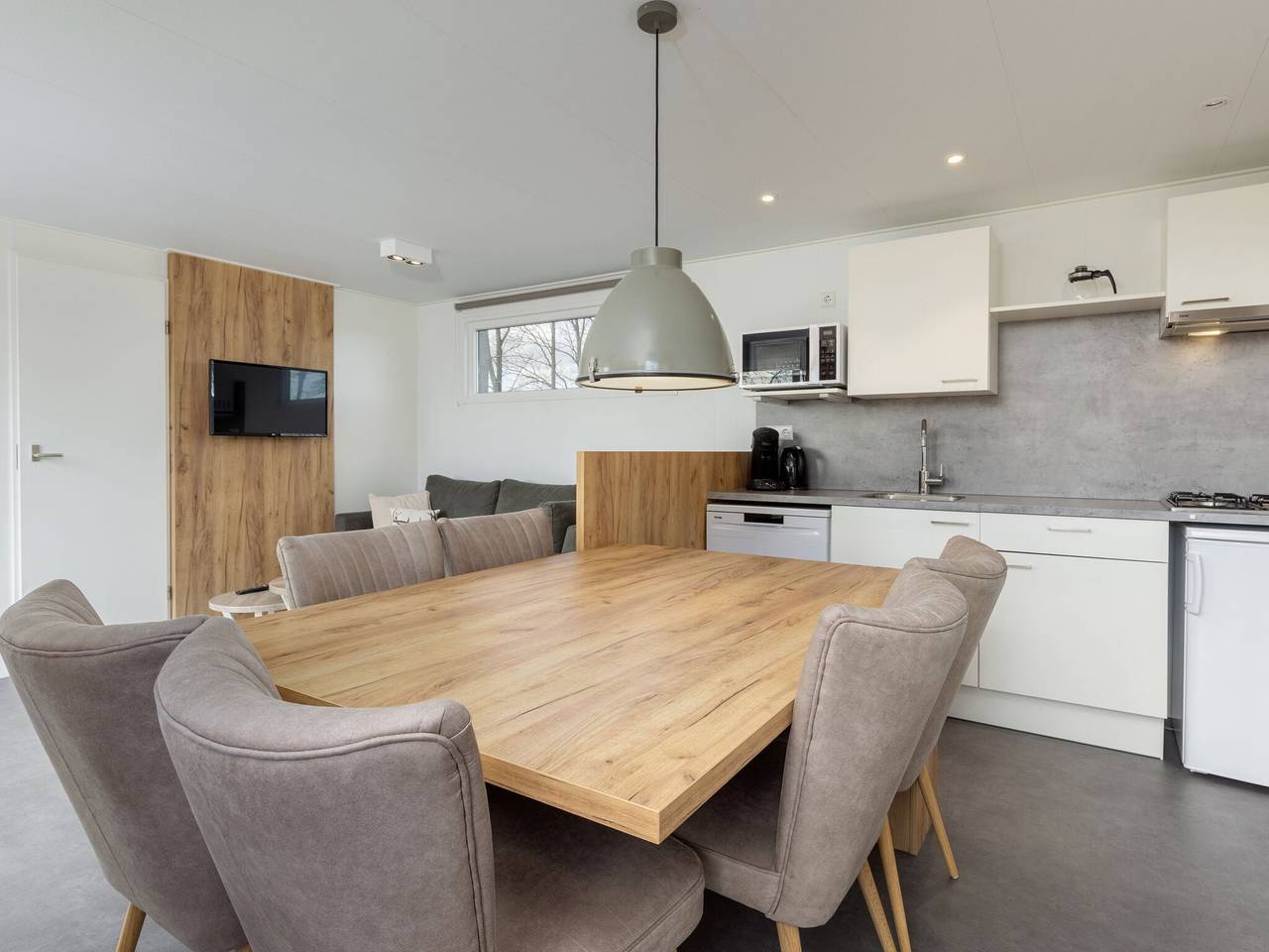 Modern chalet nabij bos in Drenthe