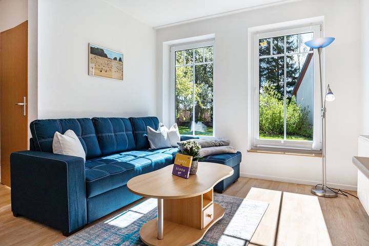 Ferienwohnung für 3 Personen, mit Seeblick und Garten auf der Halbinsel Mönchgut - 4