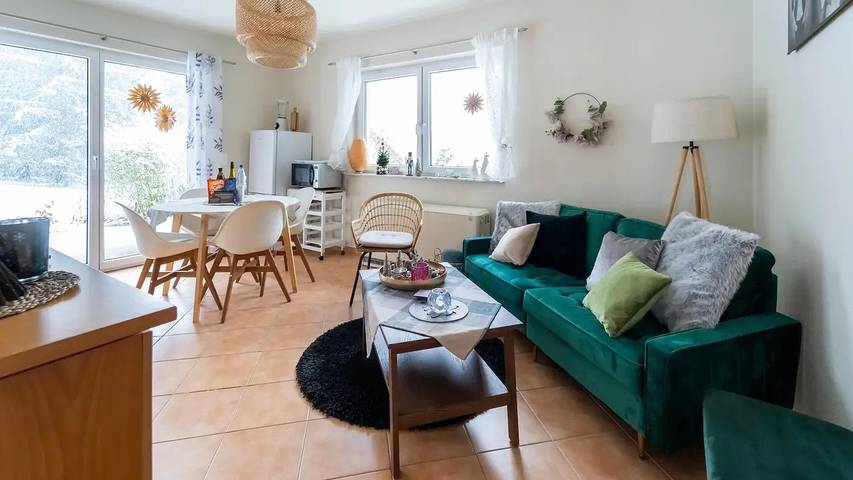 Ferienhaus für 5 Personen, mit Garten