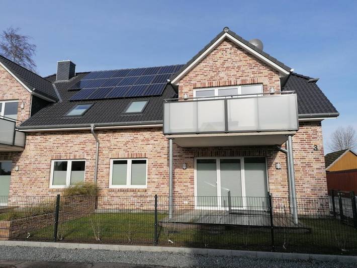 Ferienwohnung für 4 Personen, mit Terrasse und Garten sowie Sauna