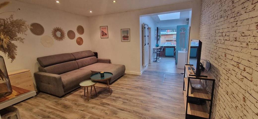 Gîte pour 4 personnes, avec Terrasse et Jardin à La Madeleine