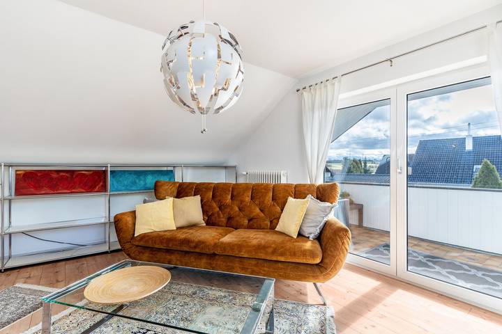 Hel lejlighed, The Elegant 'Romanu' Address with Private Balcony and Wi-Fi, Up to 4 Guests in Fluorn-Winzeln, Central Black Forest