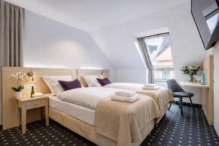 Hôtel pour 3 personnes, avec terrasse à Mannheim