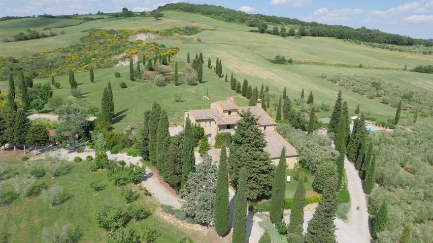 Chambre d’hôte pour 2 personnes, avec Terrasse et Jardin ainsi que Piscine et Vue à Pienza - 2