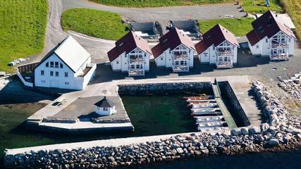 Ferienhaus für 6 Personen, mit Terrasse und Ausblick in Åram