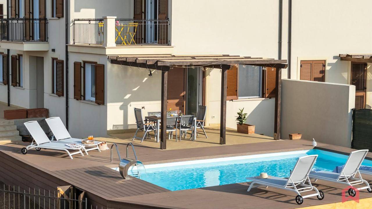 Villa with Sea view Private Pool in Citta del Mare, Terrasini