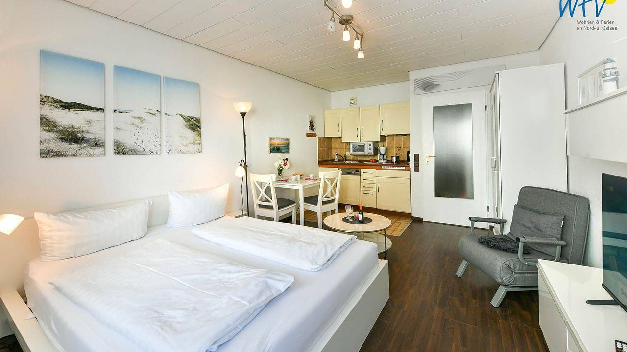 Appartement de vacances entier, Ferienwohnung für 2 Personen (25 m²) in Wangerooge in Wangerooge