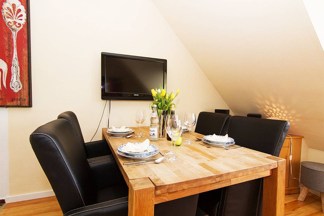 Ganze Wohnung, Komfortable Ferienwohnung Strandperle 1. Og/Dg mit Balkon in Wenningstedt in Wenningstedt, Sylt