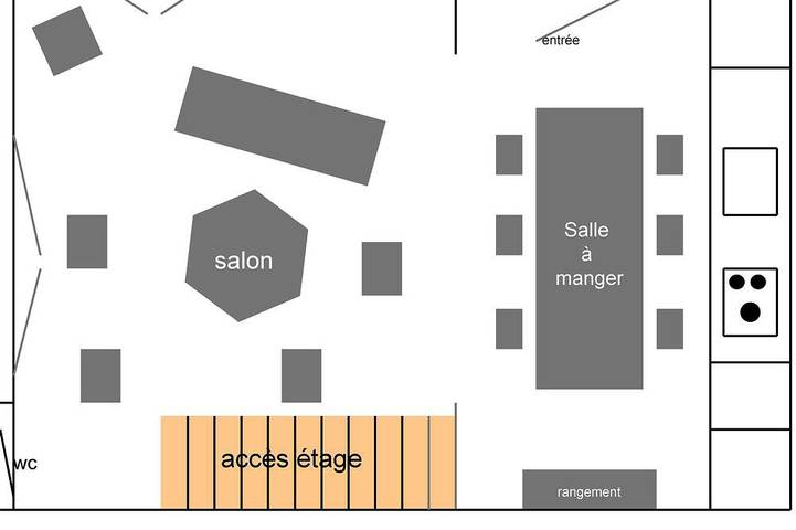 Maison de vacances pour 4 personnes, avec terrasse et jardin