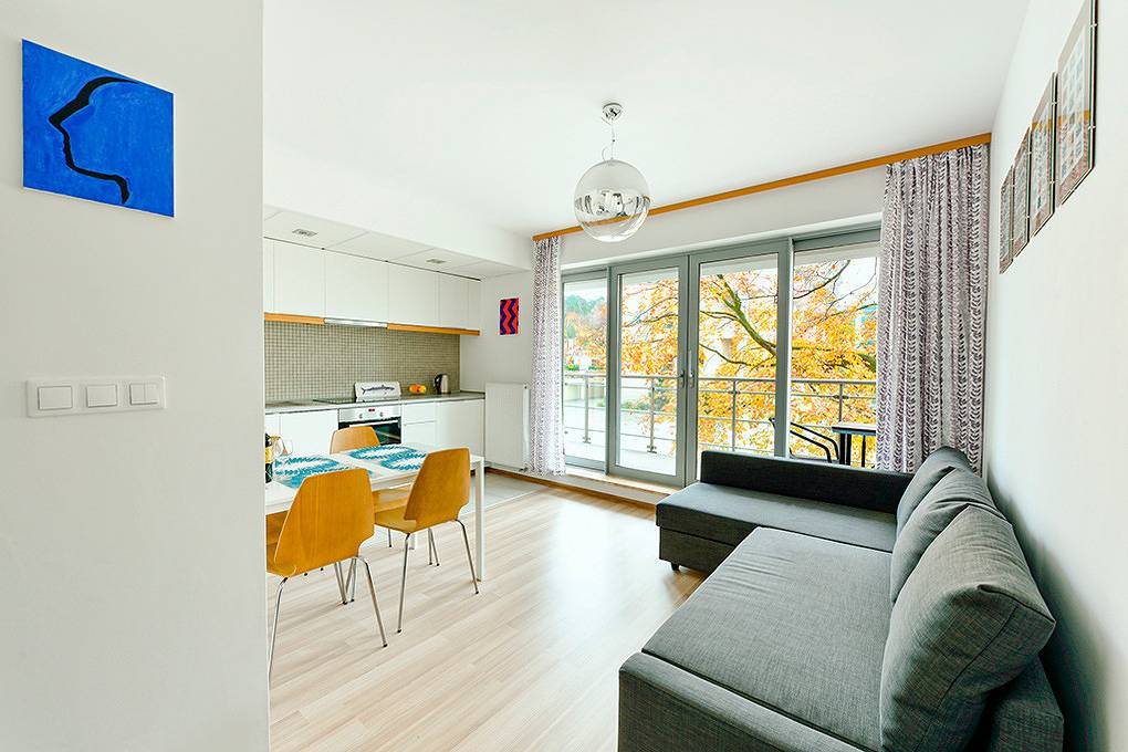 Appartement de vacances entier, Appartement de vacances pour 4 personnes avec balcon in Międzyzdroje, Région de Miedzyzdroje